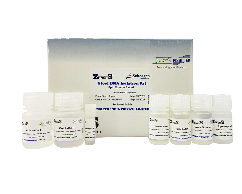 Stool DNA isolation Kit (Spin Column) - ZK-STDIS-50